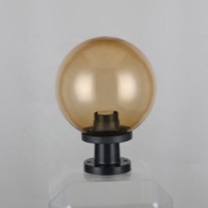 10inch Sphere Gate Light Stand Bronze