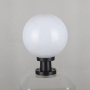 10inch Sphere Gate Light Stand White