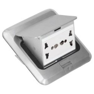 13a Multi Double Floor Socket