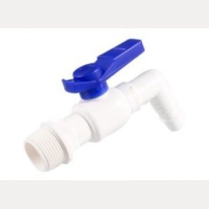 20mm Garden Tap - White Plastic