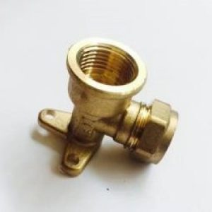 22mm Wallplate Elbow Compression