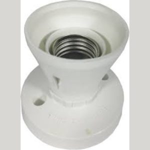 Battern Lampholder Pvc E27