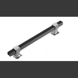 Black Wardrobe Handle 96mm