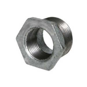 Bush Reducer 1 1/2inch To 1inch Galv