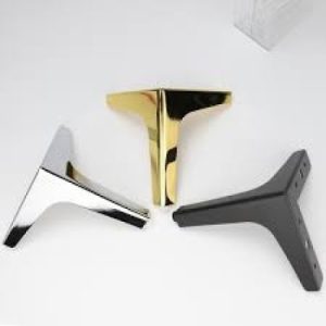 Furniture Leg Chrome 17cm