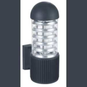 Round Top Wall Light Black