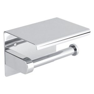 Toilet Roll Holder S/steel Str Cover