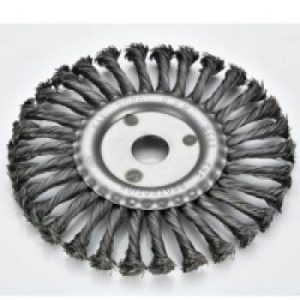 STEEL WIRE WHEEL BRUSH 6in 6000RPM