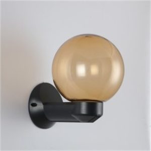 10" SPHERE GATE LIGHT WALL BRONZE