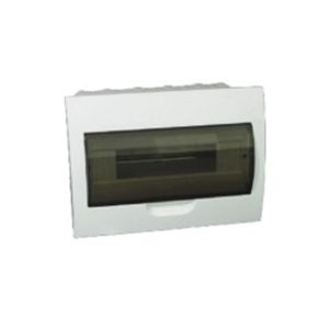 12-WAY DISTRIBUTION BOX DIN SURFACE PLASTIC