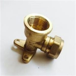 15MM WALLPLATE ELBOW COMPRESSION