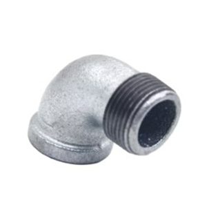 1/2" MALE TO FEMALE ELBOW GALV