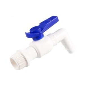 20mm GARDEN TAP - WHITE PLASTIC