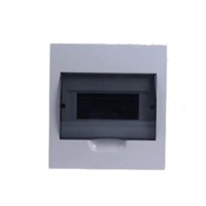 6-WAY DISTRIBUTION BOX DIN SURFACE PLASTIC