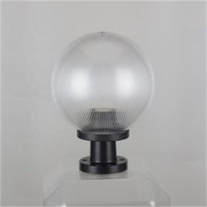 6" SPHERE GATE LIGHT STAND CLEAR