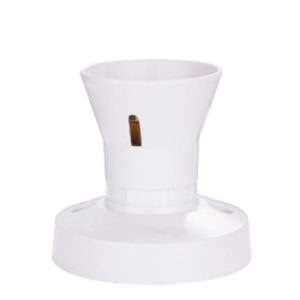 BATTERN LAMPHOLDER PVC B22/E27