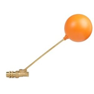 CISTERN BALL VALVE W/FLOAT 1/2"