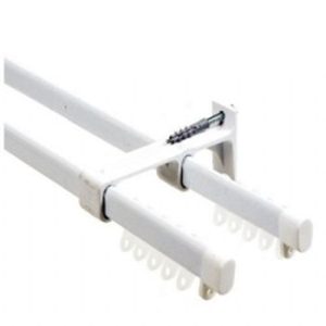 CURTAIN RAIL DOUBLE 3MTR