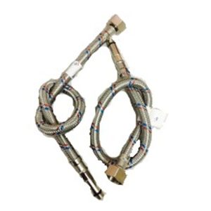 FLEXI HOSE MALE 1/2" 350MM X 3CM