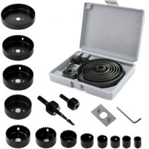 HOLE SAW SET 16PC
