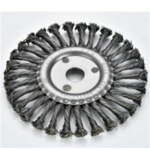 STEEL WIRE WHEEL BRUSH 8in 4500RPM