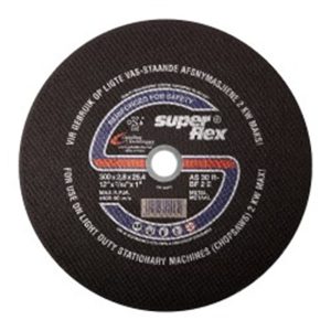 SUPERFLEX CUTTING DISC STEEL 12"