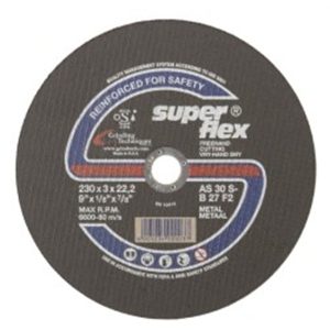 SUPERFLEX CUTTING DISC STEEL 9"
